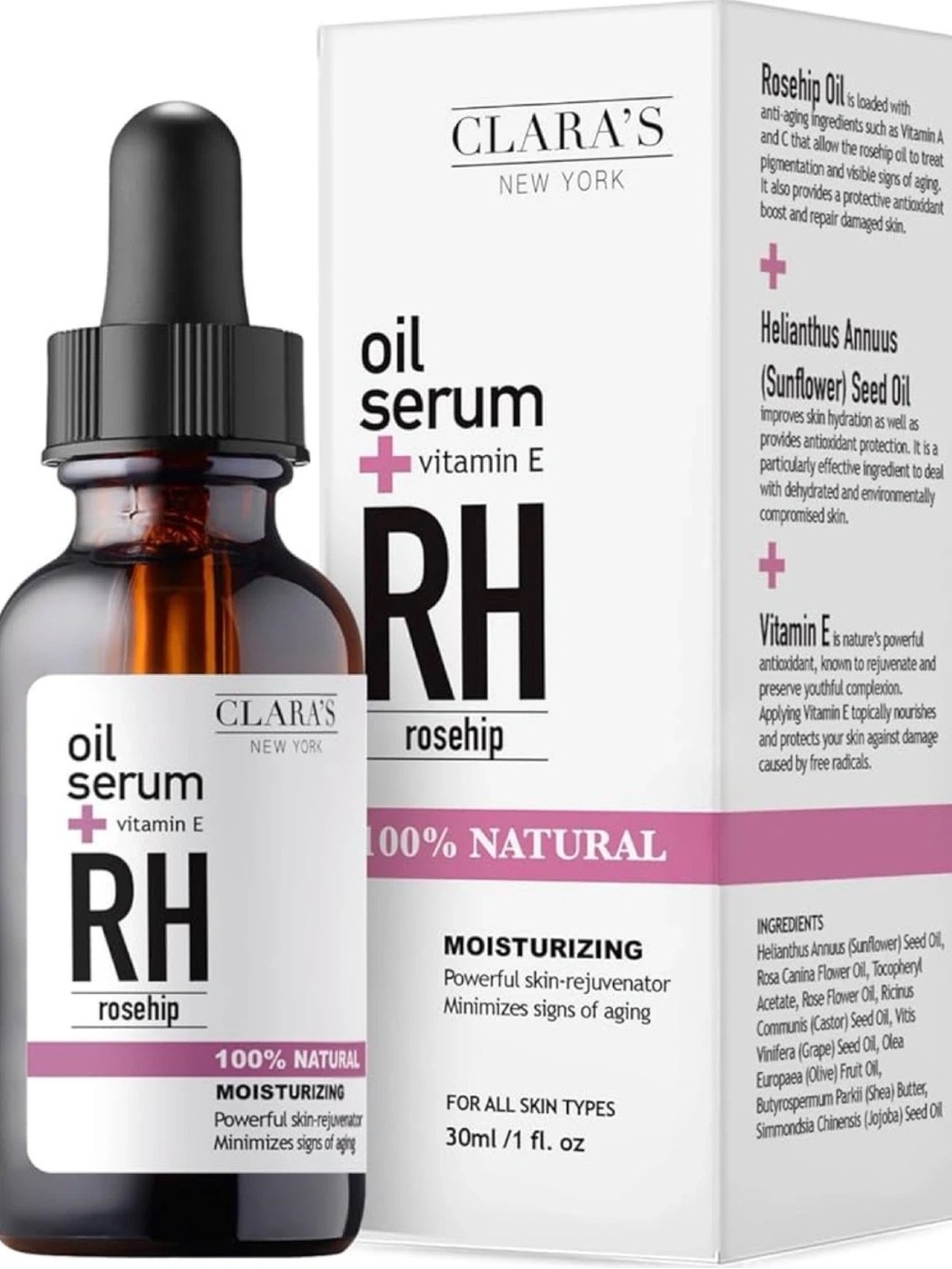 RH Rosehip Oil Serum + Vitamin E